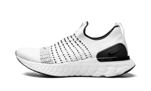 React Phantom Run Flyknit "White/White-Black-Pure Platinum"