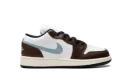 Air Jordan 1 Low GS "Brown White Blue"