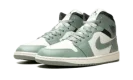 AIR JORDAN 1 MID WMNS "JADE SMOKE"
