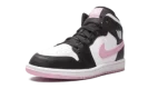 Jordan 1 Mid PS "White / Light Arctic Pink / Black"