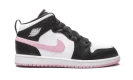 Jordan 1 Mid PS "White / Light Arctic Pink / Black"