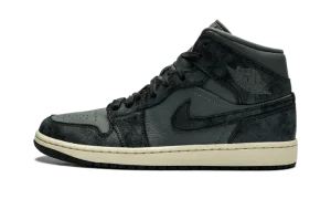 AIR JORDAN 1 MID WMNS "DISTRESSED SMOKE GREY"