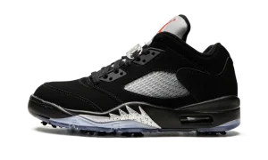 Jordan 5 Retro Low Golf "Black Metallic"