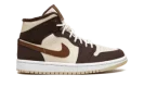 AIR JORDAN 1 MID SE WMNS "Brown Basalt Fleece"