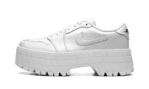 Jordan 1 Brooklyn Low WMNS "White Metallic Silver"