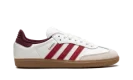 Samba OG "Core White Better Scarlet"