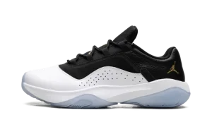 Air Jordan RETRO 11 CMFT LOW "BLACK WHITE GOLD"