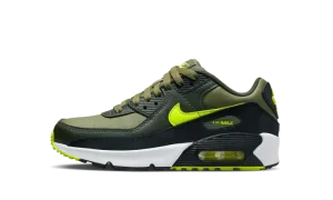 Air Max 90 Leather GS "Medium Olive Volt"