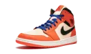 Air Jordan 1 Mid SE "Team Orange" 852542 800