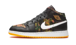 Air Jordan 1 Mid GS "Black / Laser Orange"