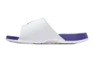 Jordan Hydro 5 Retro Slide "White New Emerald Grape Ice Black"