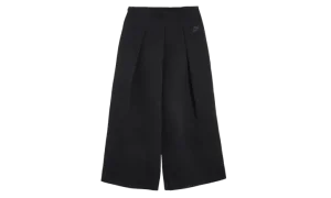 Sportswear Tech Fleece High-waisted Pleated Trousers WMNS "Black / Black"