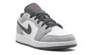 Air Jordan 1 Low GS "Light Smoke Grey" 553560 030
