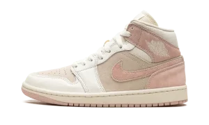 Air Jordan 1 Mid SE WMNS "Coconut Milk / Legend Pink"