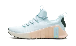 Free Metcon 6 Premium WMNS "Glacier Blue Washed Coral Vintage Green Metallic Silver"