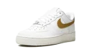 AIR FORCE 1 MNS WMNS "White / Gold / Silver"