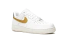 AIR FORCE 1 MNS WMNS "White / Gold / Silver"