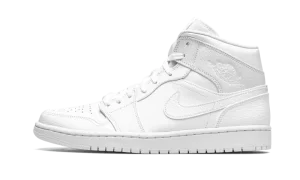 Air Jordan 1 Mid "Triple White"