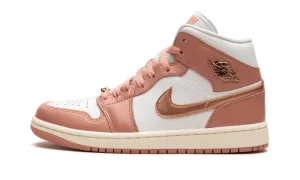 AIR JORDAN 1 MID WMNS "RED STARDUST"