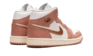 AIR JORDAN 1 MID WMNS "RED STARDUST"