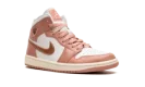 AIR JORDAN 1 MID WMNS "RED STARDUST"