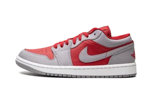 AIR JORDAN 1 LO SE WMNS "Split - Gym Red / Grey"