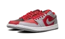 AIR JORDAN 1 LO SE WMNS "Split - Gym Red / Grey"