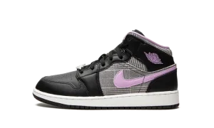 Air Jordan 1 Mid GS "Houndstooth"