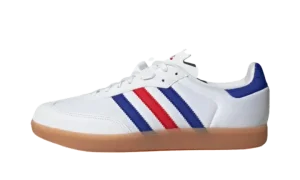 Adidas Velosamba Made With Nature Mens "Made With Nature Cloud White Lucid Blue Better Scarlet"