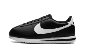Cortez Leather WMNS "Black White"