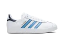 Gazelle "Cloud White Semi Blue Burst"