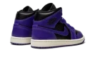 JORDAN 1 MID WMNS "Black/Purple"