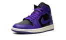 JORDAN 1 MID WMNS "Black/Purple"