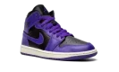 JORDAN 1 MID WMNS "Black/Purple"