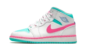 Air Jordan 1 Mid GS "Digital Pink"