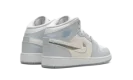 AIR JORDAN 1 MID SE GS "GLITTER SWOOSH"