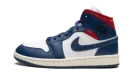 AIR JORDAN 1 MID WMNS "Blue / Red"