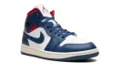 AIR JORDAN 1 MID WMNS "Blue / Red"