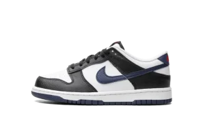 Dunk Low "Black / White / University Red / Midnight Navy"