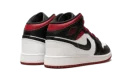 Air Jordan 1 Mid GS "Gym Red Black Toe"