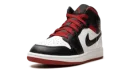 Air Jordan 1 Mid GS "Gym Red Black Toe"