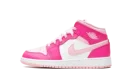 Air Jordan 1 Mid GS "Fierce Pink"