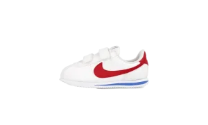 Cortez Basic SL PS "White Varsity Red"