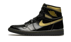 Air Jordan 1 Retro High OG "Black Metallic Gold"