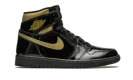 Air Jordan 1 Retro High OG "Black Metallic Gold"