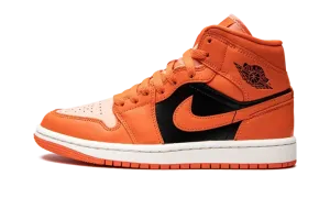 AIR JORDAN 1 MID SE WMNS "Orange / Black" DM3381 600