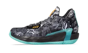 Dame 7 GCA "CORE BLACK/GREY FOUR/ACID MINT"