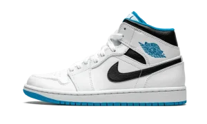 Air Jordan 1 Mid "White / Laser Blue"