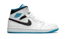 Air Jordan 1 Mid "White / Laser Blue"