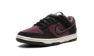 DUNK LO MNS WMNS "Fleece Pack Burgundy Crush"